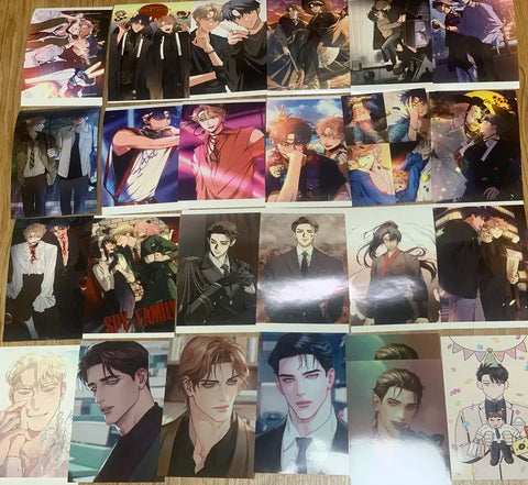 Primarily BL (Boys' Love) photocard transfer below original price.
