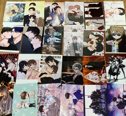 Primarily BL (Boys' Love) photocard transfer below original price.