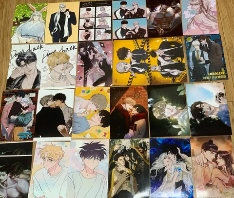 Primarily BL (Boys' Love) photocard transfer below original price.