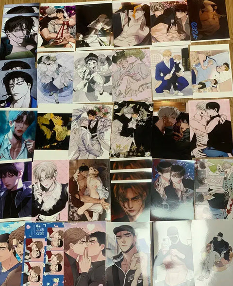 Primarily BL (Boys' Love) photocard transfer below original price.