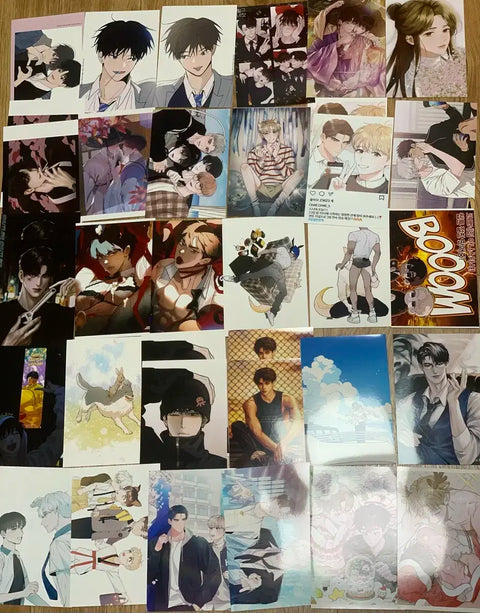 Primarily BL (Boys' Love) photocard transfer below original price.