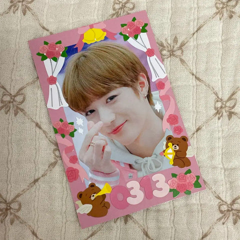TXT photocard unofficial goods polaroid deco