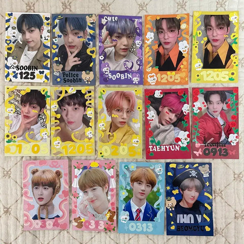 TXT photocard unofficial goods polaroid deco