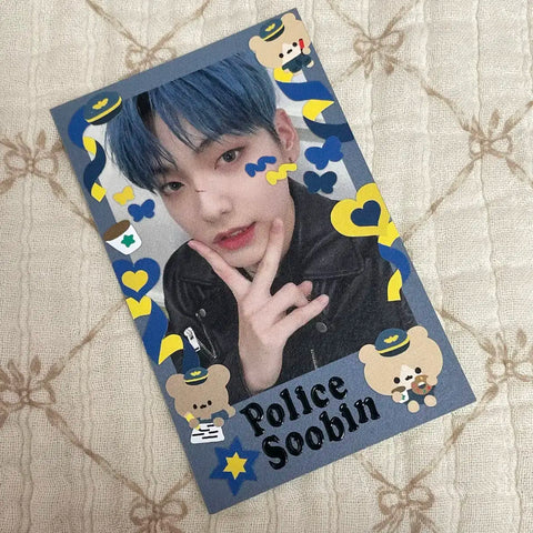 TXT photocard unofficial goods polaroid deco