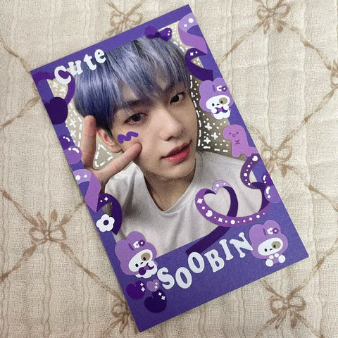 TXT photocard unofficial goods polaroid deco
