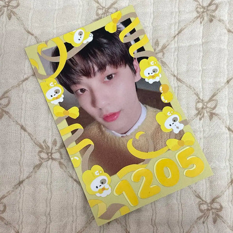 TXT photocard unofficial goods polaroid deco