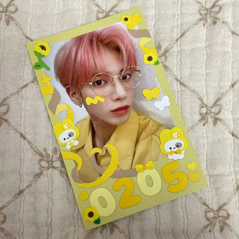 TXT photocard unofficial goods polaroid deco