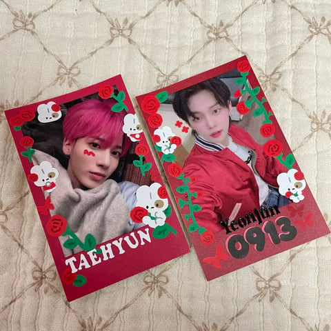 TXT photocard unofficial goods polaroid deco