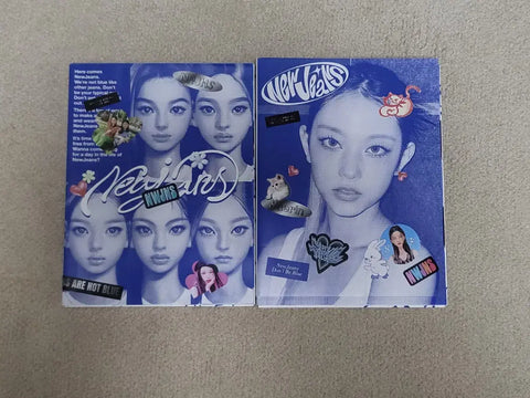Bluebook Haerin group version all together NJZ Minji Hani Hyein Daniel Attention