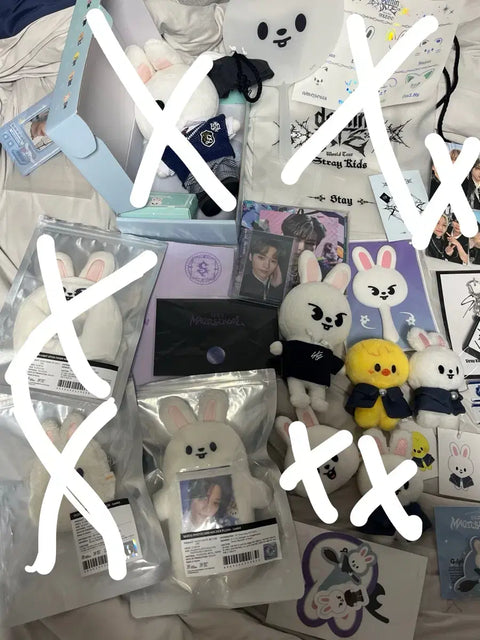 Stray Kids SKZ SKZoo Leebit BbokAri Lee Know photocard Magic School Goods Bundle