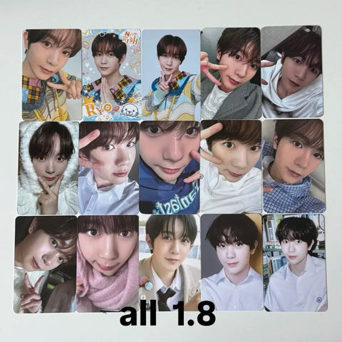 NCT Wish photocard trade/sale Sion Riku Yushi Sakuya Pop Pop Songbird Wishful
