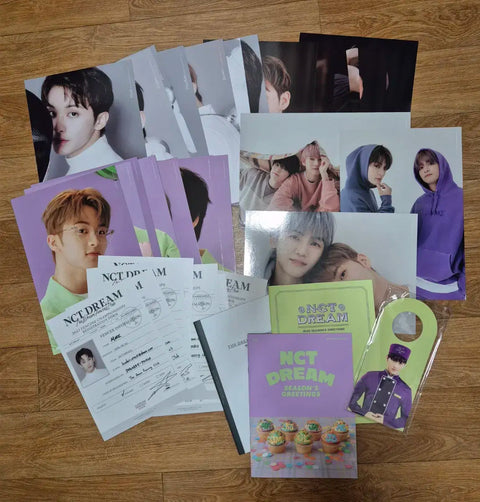 NCT Dream Signature + Summer Kit Member Individual A4 Batch Transfer