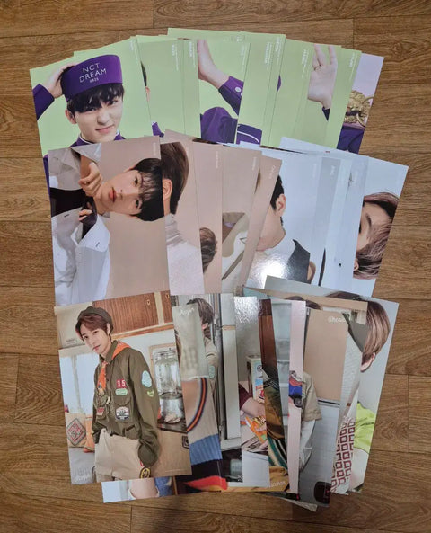 NCT Dream Signature + Summer Kit Member Individual A4 Batch Transfer