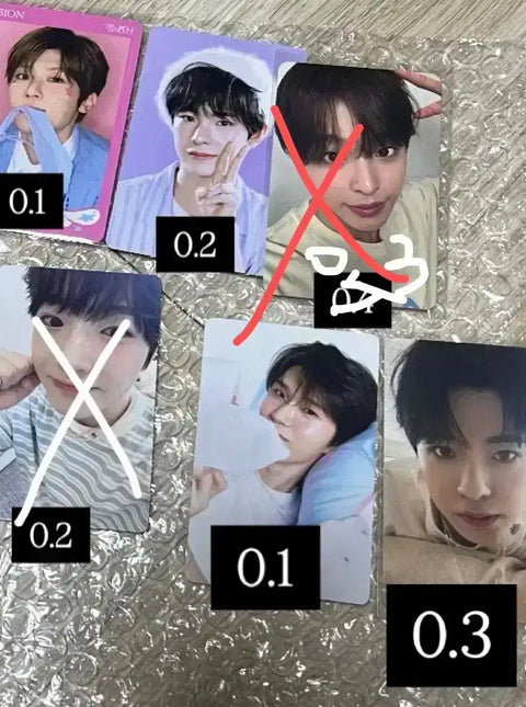 NCT Wish photocard transfer Yuushi Sakuya Riku Sion Jaehee Pop Pop Steady Sig