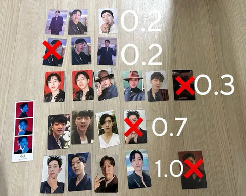 CNBLUE Jung Yong Hwa Kang Min Hyuk Lee Jung Shin photocard