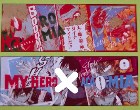 My Hero Academia Bakugo original art poster