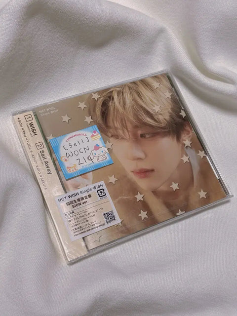 Unopened) NCT Wish Wish Japanese version Individual member Sion First Press Limited Edition Photocard O