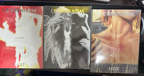 Album chưa mở bán của LE SSERAFIM đang được bán