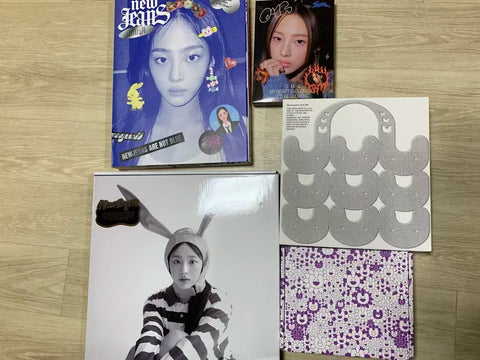 NewJeans Minji album, simple opening, for sale.