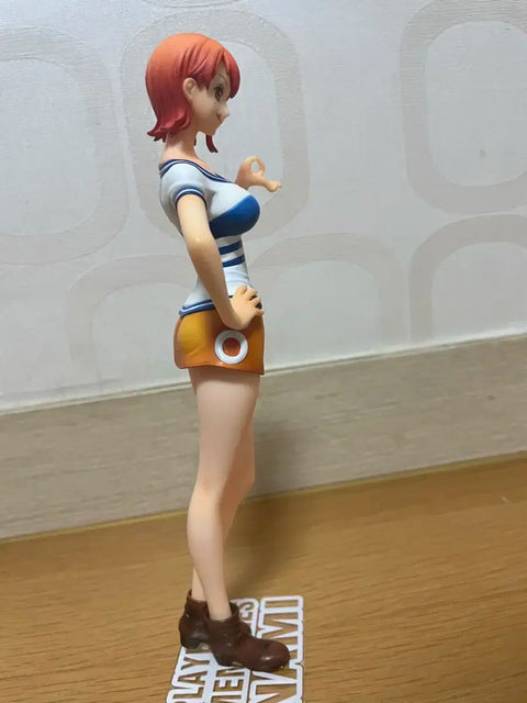 URGENT SALE) One Piece Playback POP Nami Figure + Acrylic Stand