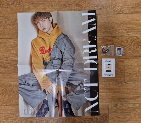 Renjun official goods bundle transfer 1-2 / NCT opened album polaroid inclusions