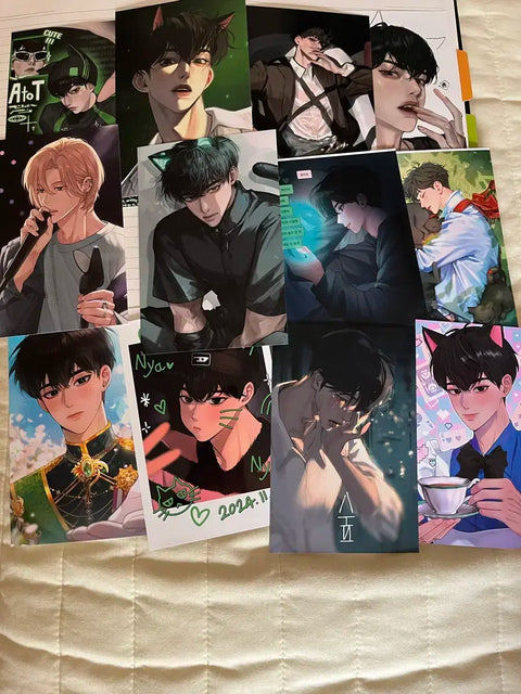 PLAVE printing box and unofficial goods photos