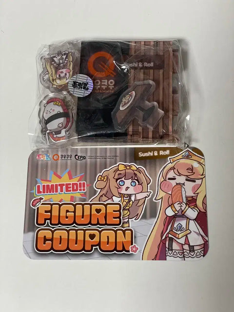 Trickcal Kuuk Kuuk Collaboration Acrylic Diorama, Coupon Set Unopened Unused