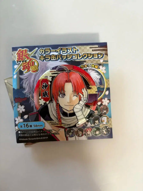 Gintama Kamui Original Art Can Badge Jump Shop