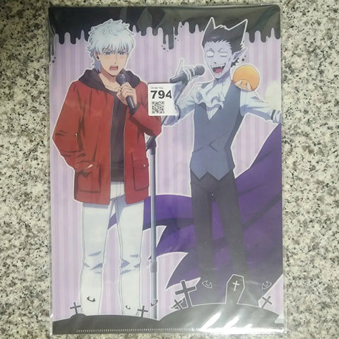 "The Vampire Dies in No Time" clear file & mouse pad, selling as a set.