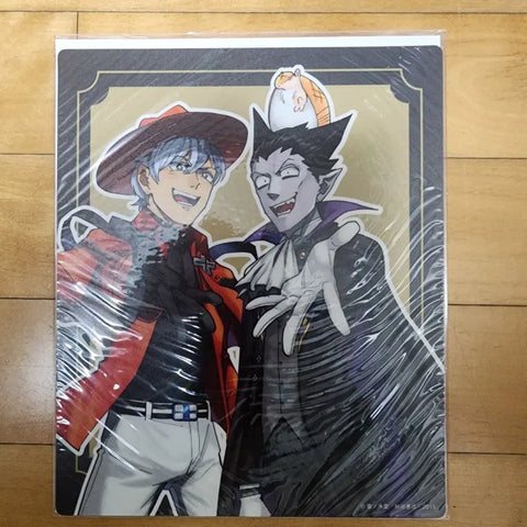 "The Vampire Dies in No Time" clear file & mouse pad, selling as a set.