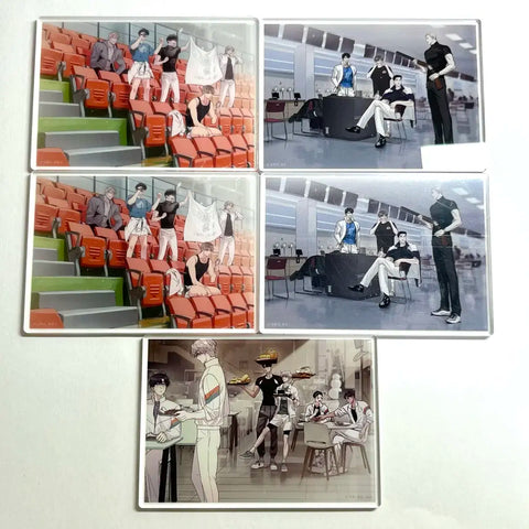 Team Lezhin Crossover Acrylic Sign Lezhin/Bomtoon Split Package Photocard