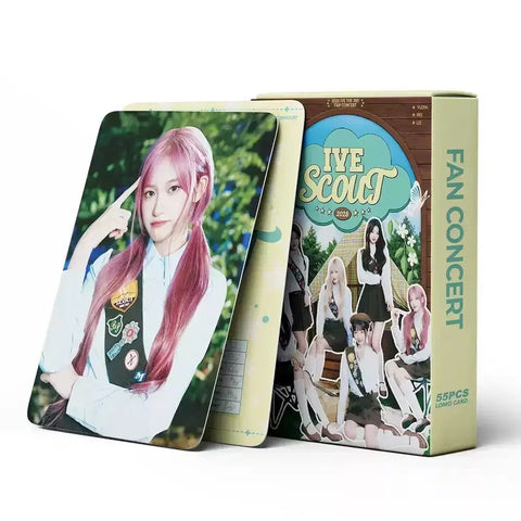 2025 New IVE Photocards 55 pcs IVE Goods IVE Photo Cards Photos