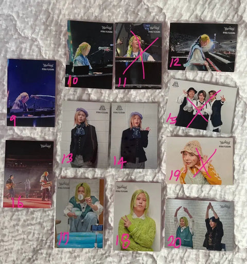 Mrs. GREEN APPLE Thai-Ban Zenjin Harmony Harajuku Photocard