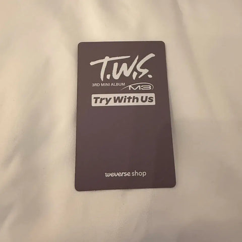 TWS mini album vol. 3 (unopened) x 2 + showcase benefit + Hanjin photocard