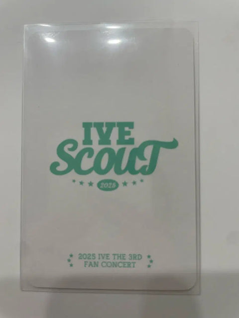 IVE fan concert live viewing Lotte Cinema unreleased photo card Lee Seo