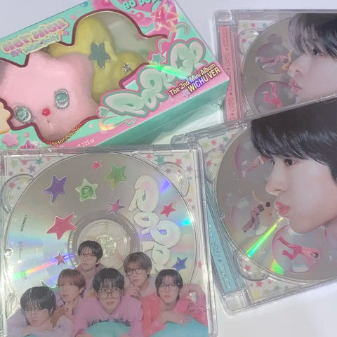 NCT Wish Pop Pop Jewel Riku Yushi Unboxing Transfer