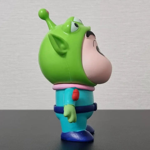 15cm Crayon Shin-chan Figure Toy Story Alien Cosplay Crayon Shin-chan