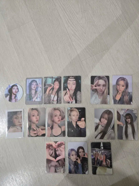 NMIXX album photocard exchange Lily Haewon Sullyoon Bae Jiwoo Kyujin