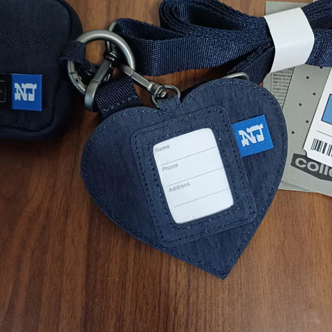 NewJeans kolle card wallet blue bag back