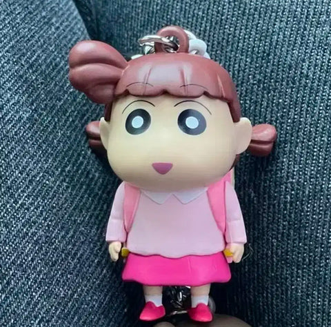 Crayon Shin-chan backpack keychain