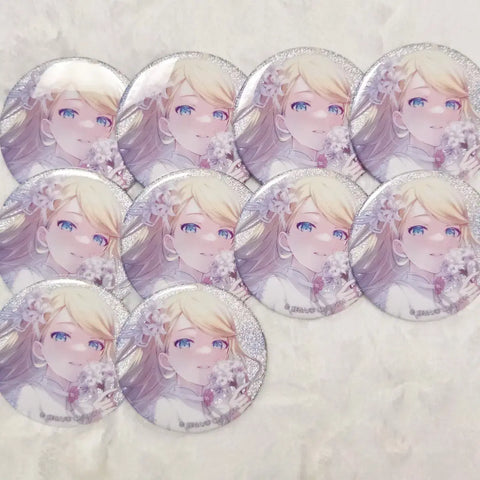 Project SEKAI badge Shizuku 8A 10 pieces