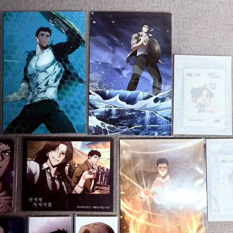URGENT SALE) ORV (Omniscient Reader's Viewpoint) Web Novel Happy Bean Postcard Bookmark Polaroid Photocard Lee Hyunsung Jung Heewon