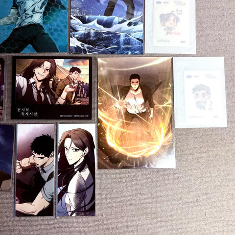 URGENT SALE) ORV (Omniscient Reader's Viewpoint) Web Novel Happy Bean Postcard Bookmark Polaroid Photocard Lee Hyunsung Jung Heewon