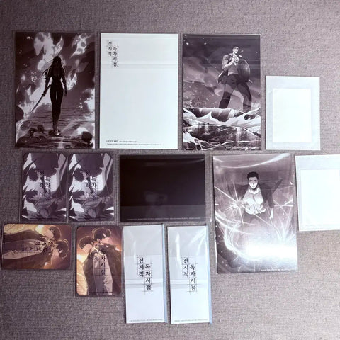 URGENT SALE) ORV (Omniscient Reader's Viewpoint) Web Novel Happy Bean Postcard Bookmark Polaroid Photocard Lee Hyunsung Jung Heewon