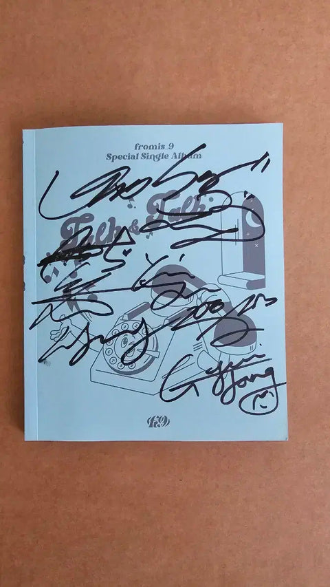 Selling signed album of fromis_9 Talk & Talk (all members).