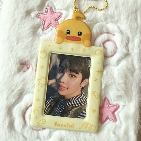ZEROBASEONE ZB1 Kim Taerae Taerae Zeroni Taenini PVC Photocard Holder Keychain