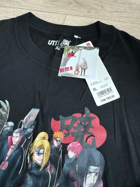 Official Uniqlo UT Naruto Akatsuki T-shirt Short Sleeve Tee Figure Acrylic Keychain