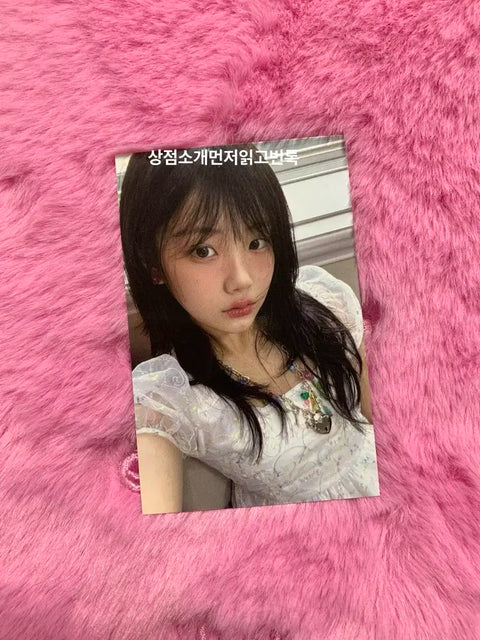 Chuyển nhượng photocard ILLIT Wonhee Fansign