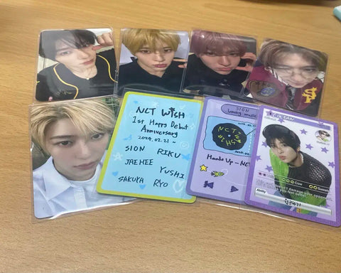 NCT Wish Sion photocard set