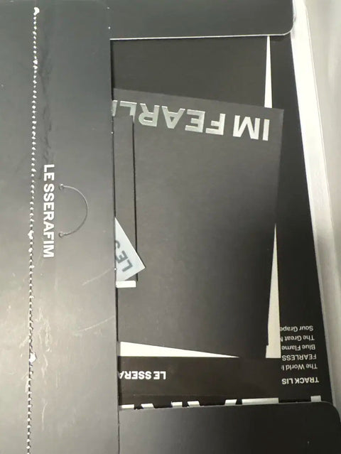 LE SSERAFIM Fearless album S-grade